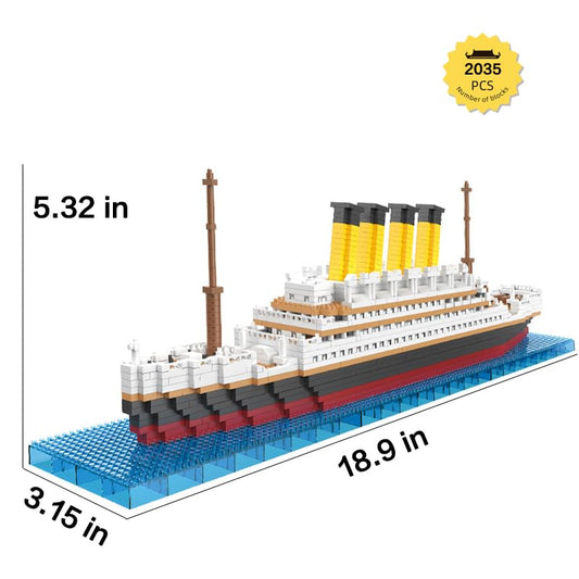 2030pcs Architecture Micro Building Bricks Model Kit for Adults – Detailed Architectural Display Model – Ages 14+