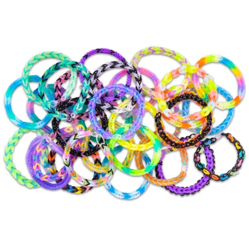 Rainbow Loom 6,000 Band Refill Featuring Glow w/Auto Loom, Craft Kit, 7+