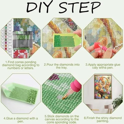 Mandala Flower Special Shaped Diamond Art Kits For Adults,DIY Wall Art Kits - color: YP028