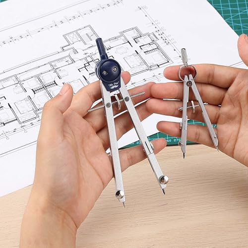 Mr. Pen- Professional Geometry Set, 7 pcs - style: 7 pcs Geometry Tool Set