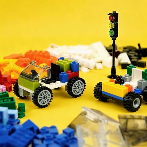 Wheels and Axles Sets Car Tires with Classic Bricks Starter Building Kit