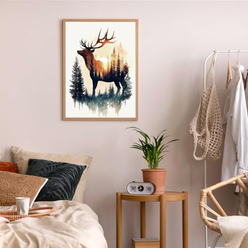 Deer Diamond Art Kits for Adults, Diamond Painting Kits 14x14 Inch - color: Style 20