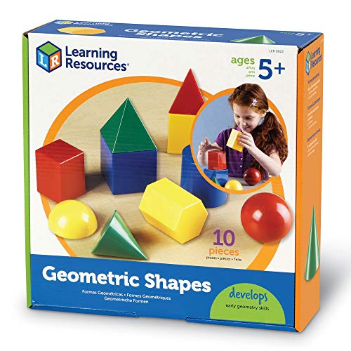 Learning Resources Large Plastic Geometric Solids