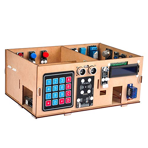 OSOYOO IoT Electronic Smart Home Learner Kit for Arduino Mega2560, Learning STEM,Internet of Things,How to Code, Mechanical Building, Educational Coding for Starter