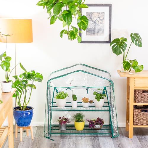 Educational Insights GreenThumb Portable Greenhouse, Small Grow Tent Kit