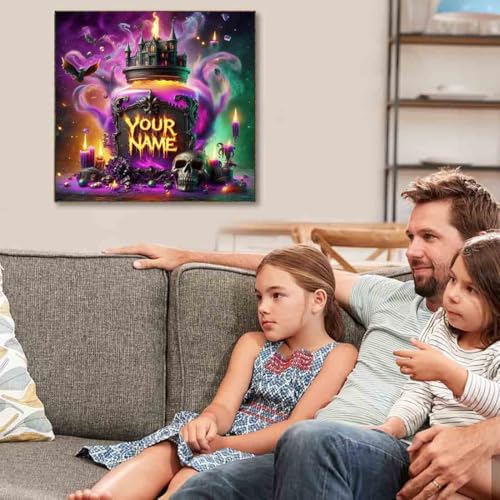 Halloween Diamond Art Kits for Adults - Magic Bottle Diamond Painting Kits - color: Diamond Art Kits-0918-5