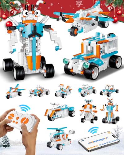 Robot Building Toys for Boys, 12-in-1 STEM Projects for Kids Ages 8-12 - style: 12-In-1