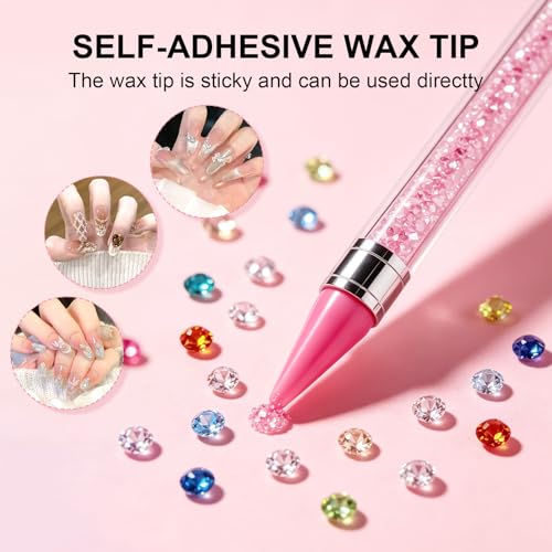 32Pcs Rhinestone Picker Tool, Nail Bedazzling Tools Rhinestones Wax Pencil