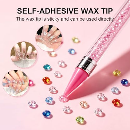 32Pcs Rhinestone Picker Tool, Nail Bedazzling Tools Rhinestones Wax Pencil