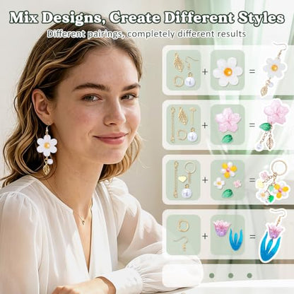 LET'S RESIN UV Resin Kit with Light, Resin Jewelry Making Kit for Beginners