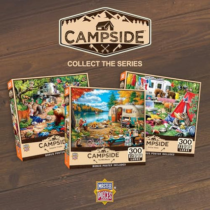 MasterPieces - 300 Piece Jigsaw Puzzle, Large EZ Grip Shapes, Little Rascals, Fun for Adults, Seniors, Family, Kids, Non-Glare Finish, 18"x24" - size: 300 Piece
