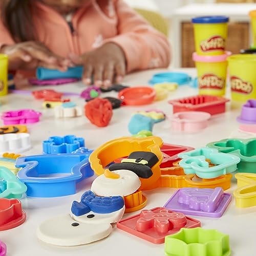 Play-Doh Holiday Set of Tools, 43 Accessories & 10 Modeling Compound Colors, Kids Toys, Holiday Arts and Crafts for Kids 3+ (Amazon Exclusive)