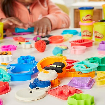 Play-Doh Holiday Set of Tools, 43 Accessories & 10 Modeling Compound Colors, Kids Toys, Holiday Arts and Crafts for Kids 3+ (Amazon Exclusive)