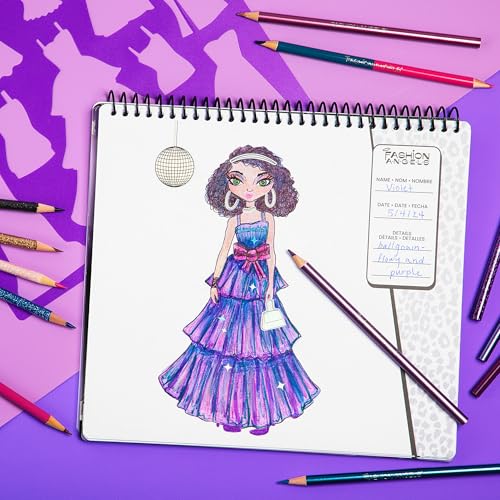 Fashion Angels Glam Fashion Sketch Set - color: Glam Fashion