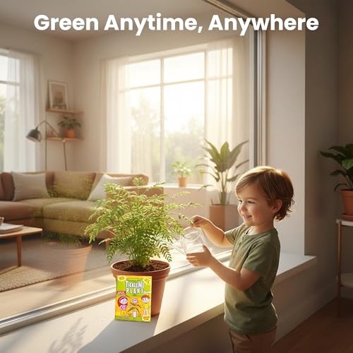 TickleMe Plant® Birthday Party Favors (2-Pack) – Touch It & Watch It Move! | Sensitive Plant Kids Grow Kit | Fun Interactive Indoor Gardening Gift for Kids, Classroom, STEM Activity - style: Birthday Party Favors