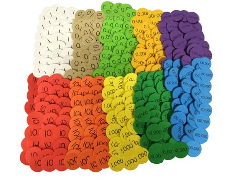 Teacher Created Resources Sensational Math Place Value Discs: 10-Value Decimals to Whole Numbers (TCR626638)