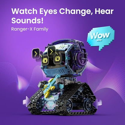Bundle - 2 Items: Sillbird Solar Robot Toys & Robot Building Kit with Remote Control, Coding Christmas STEM Technic Toys for Birthday, DIY Science Educational Robotic Toys for Kids Teens