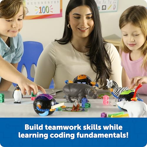 Learning Resources Cooper the STEM Robot Classroom Pack - Rechargeable - style: Cooper Classroom Set