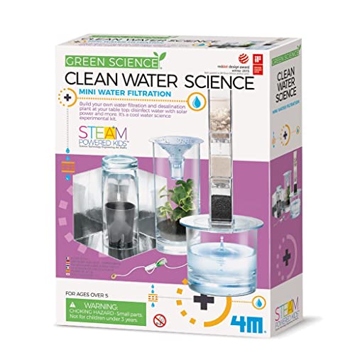 4M Green Science Clean Water Science - DIY Water Filtration Kit for Kids - style: Clean Water Science DIY