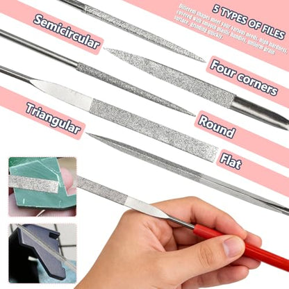 WMYCONGCONG 28 PCS Gundam Model Tool Kit Basic Model Tools Hobby Building Tools Craft Set for Car Model Building Repairing Fixing