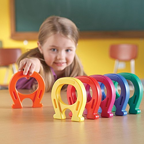 Learning Resources Primary Science Mighty Magnets, Set of 6