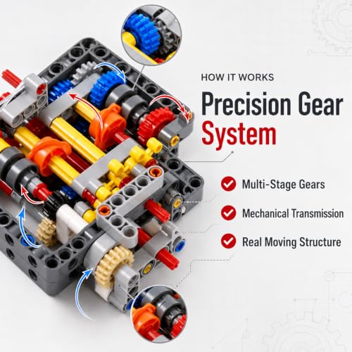 MOC-50877 Gearbox 8+N+R Sequential Transmission Model