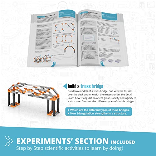 Engino- STEM Toys, Structures, Buildings & Bridges, Building Toys for Kids 9+, STEM Projects, Creative Engineering Kit, Gifts for Boys & Girls (9 Model Options) - style: Construction Kit Buildings & Bridges
