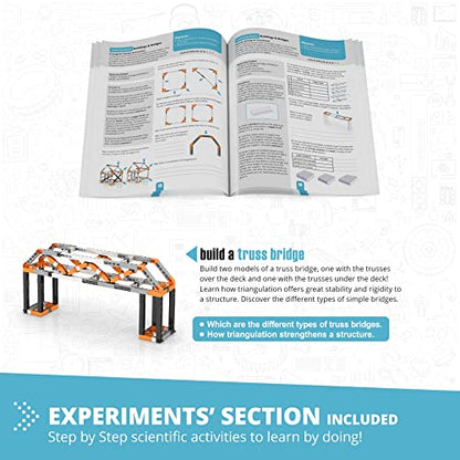 Engino- STEM Toys, Structures, Buildings & Bridges, Building Toys for Kids 9+, STEM Projects, Creative Engineering Kit, Gifts for Boys & Girls (9 Model Options) - style: Construction Kit Buildings & Bridges