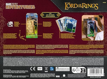 Revell Lord of the Rings Minas Tirith 3D Book Nook Wooden Puzzle Kit