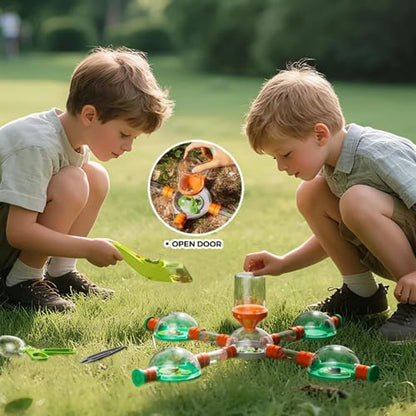 Bug Catcher for Kids – Bug Catching Kit with Modular Bugs Maze, Bug Terrarium for Kids, STEM Outdoor Science Toy & Bug Farm for Kids Ages 4–8