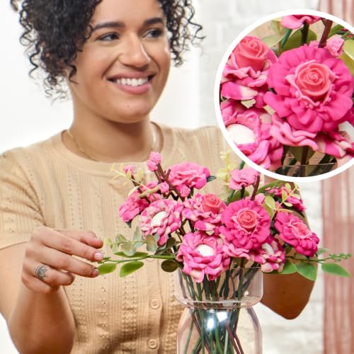 Play-Doh Blooms Blush Flower Bouquet Making Kit