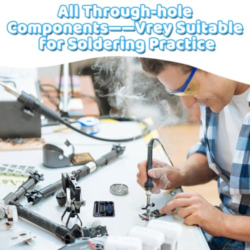 PEMENOL DIY Digital Watch Soldering Kit for Beginners