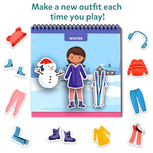 Skillmatics Peelies Dress Up – Reusable Sticker Book, Activity for Toddlers - style: Dress Up