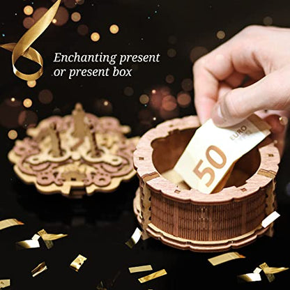 iDventure Birthday Cake, Money Puzzle Box for Adults, Box for Cash Gift - color: Birthday Cake