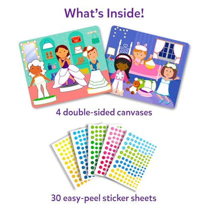 Skillmatics Dot It Sticker Art – Dress Up, Travel Toy, Craft Kit for Kids - style: 5. Dress Up!