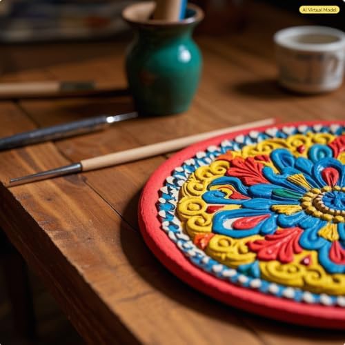ZEHIQ Air Dry Clay-2.2lb Natural Terracotta Pottery Clay for Craft Projects - color: terracotta