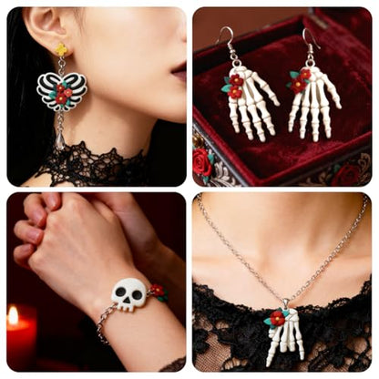 ORIGACH 14 Pcs Gothic Style Polymer Clay Cutters Set - style: Gothic Pattern