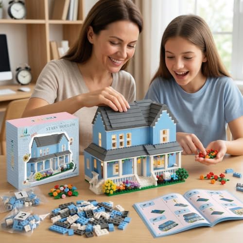 Gilmore House Building Set for Girls, Cozy Architecture Model Kit