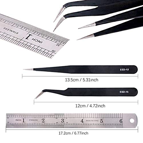 Keadic 29Pcs Modeler Basic Tools Craft Set Model Tools Kit Hobby Building Tools Kit for Professional Model Assemble Building