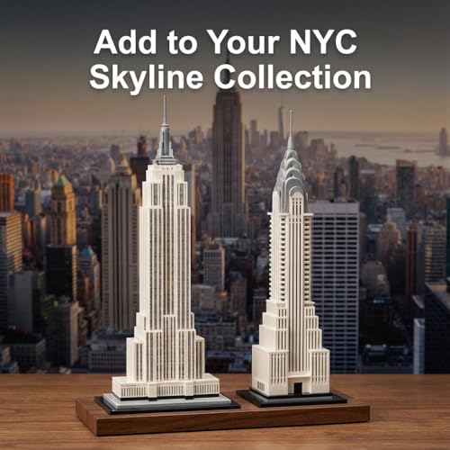 1:800 New York Chry - Building Blocks,1207 PCS MOC Model for Adults - color: Chry City