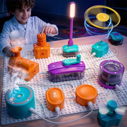 Science Kits for Kids Age 5-7 8-12, Over 450 Projects, 45 Circuit Parts