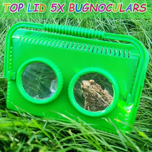Bug Catcher Kit for Kids,Educational Bugnoculars Bug Viewer Container