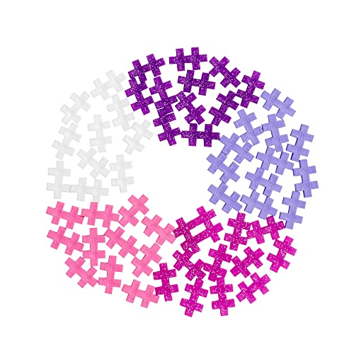 PLUS PLUS Glitter Mix Tube - Mini Interlocking Building Blocks Set - color: Glitter Mix