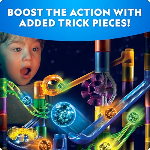 National Geographic Glow in the Dark Marble Run 25-Piece Expansion Pack - style: Glowing Expansion Pack