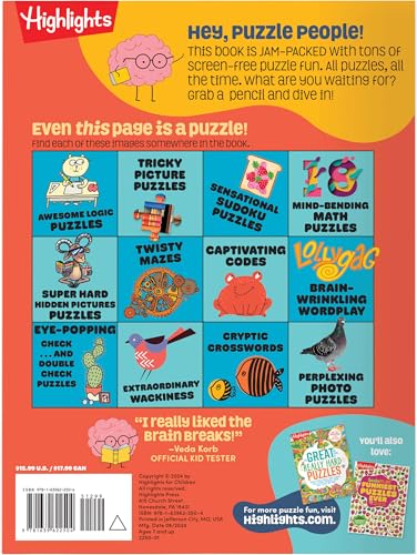 brainPLAY Trickiest Puzzles Ever: Extra Tricky Brain Teasers, Logic Puzzles and Games for Kids 7 and Up, Over 200 Brain Games for Kids (brainPLAY Puzzle Books)
