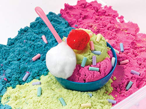 Creativity for Kids Sensory Bin: Ice Cream Shop Playset - Toddler Learning Toys for Kids Ages 3-4+, Pretend Play Ice Cream Set, Kids Gifts for Girls and Boys - style: Ice Cream Shop