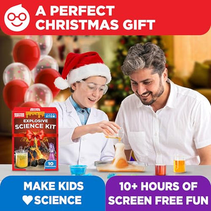 Doctor Jupiter Explosive Science Experiments Kit for Kids Ages 8+ - style: Explosive Kit: 8+