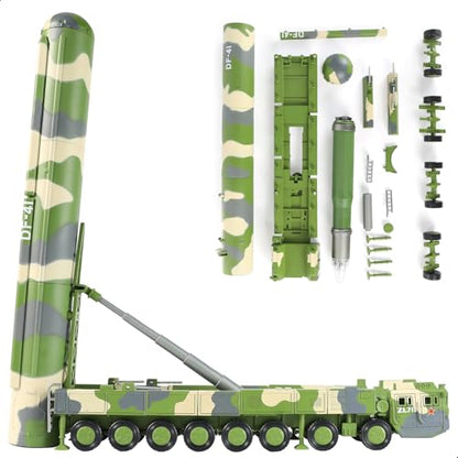 SEBUNAS 1/72 DF-41 Intercontinental Ballistic Missile Quick Build Model - color: 10.DF-41