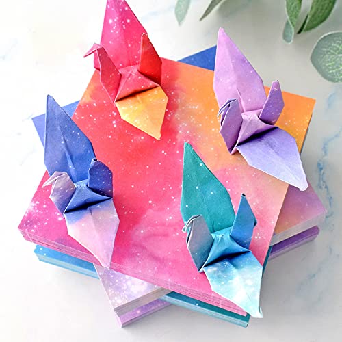 Teniinet Origami Paper Kit for Kids Adults, 400 Sheets for DIY Decoration