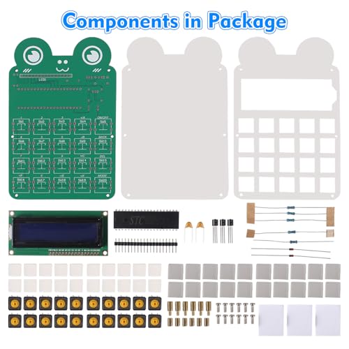 MIOYOOW DIY Math Game Calculator Kit, Soldering Practice Kit for School